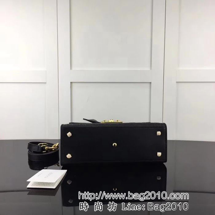 GUCCI古馳原單 新款專櫃品質原單皮質453188 克色全皮壓花手提單肩斜挎包 HY1026